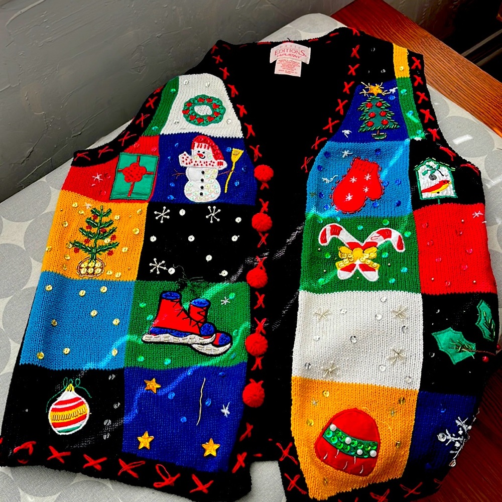 Christmas vest size S